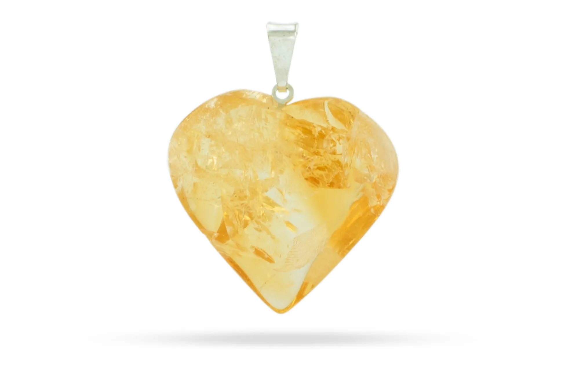 Сърце от Цитрин